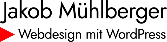 Logo Jakob Mühlberger - Webdesign mit WordPress
